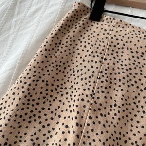 Abercrombie High-Slit Flirty Midi Skirt